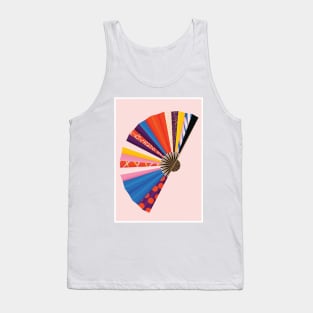 Beautiful Chinese Fan Tank Top